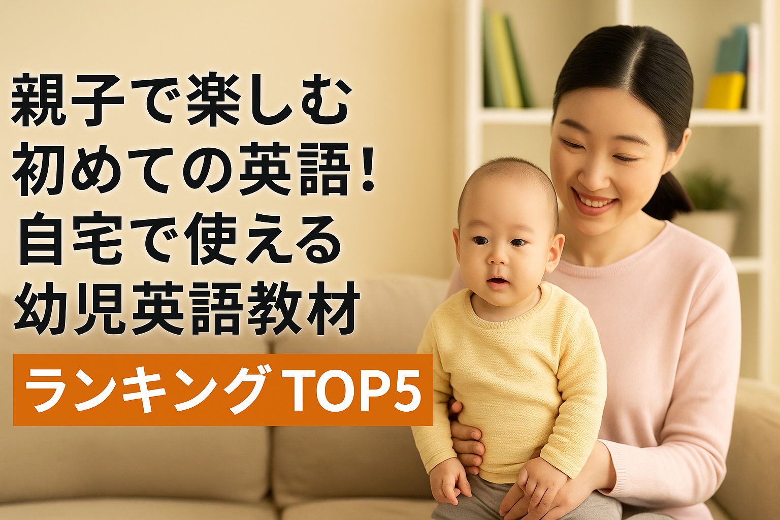 親子で楽しむ初めての英語!自宅で使える幼児英語教材ランキングTOP5