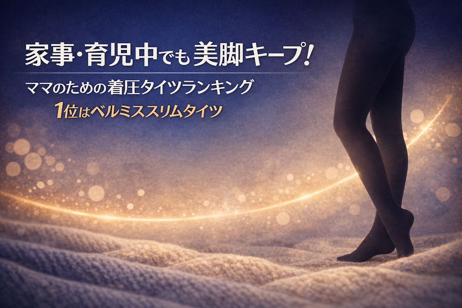 家事・育児中でも美脚キープ!ママのための着圧タイツランキング|1位はベルミススリムタイツ