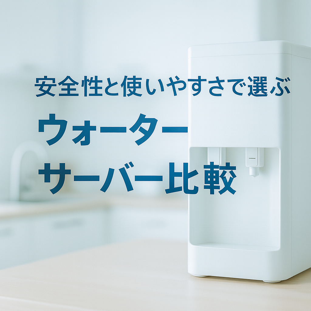 安全性と使いやすさで選ぶウォーターサーバー比較｜OCEANがトップだった理由とは
