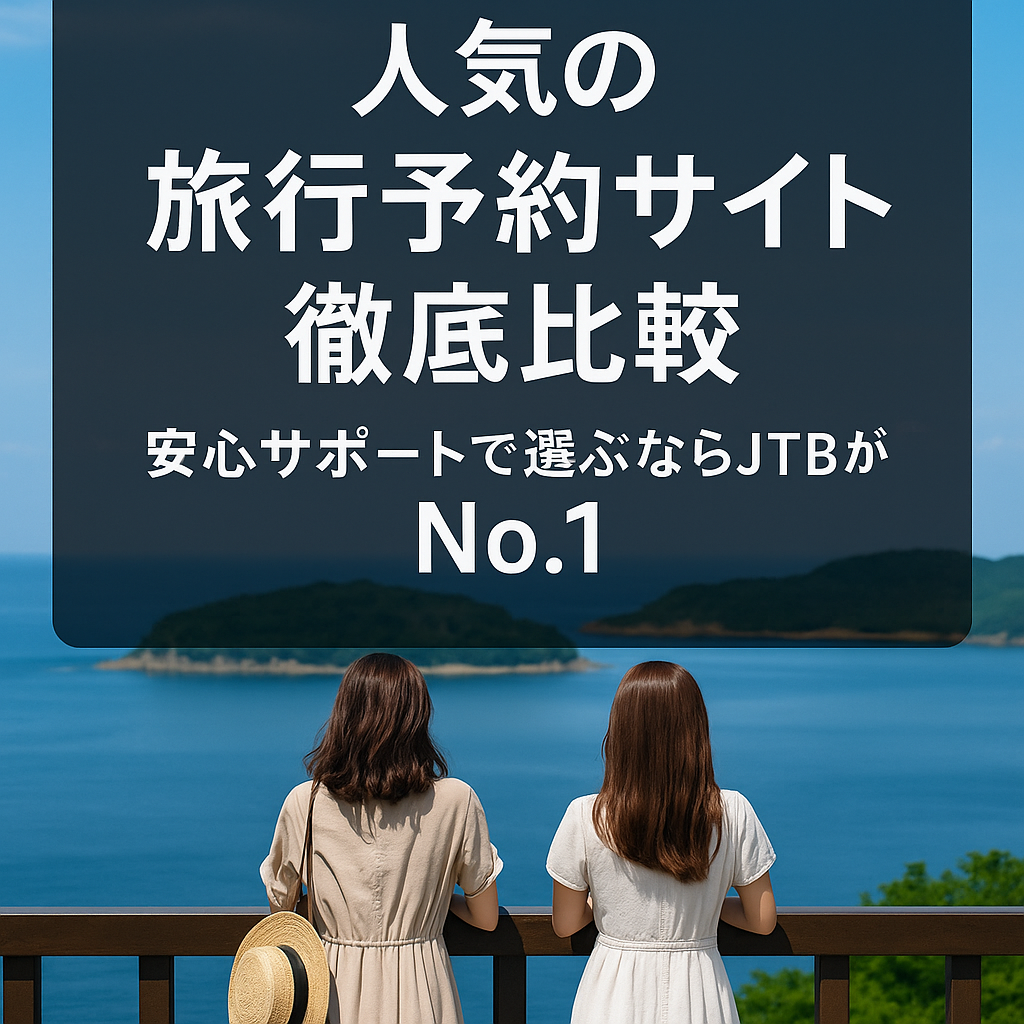 人気の旅行予約サイト徹底比較